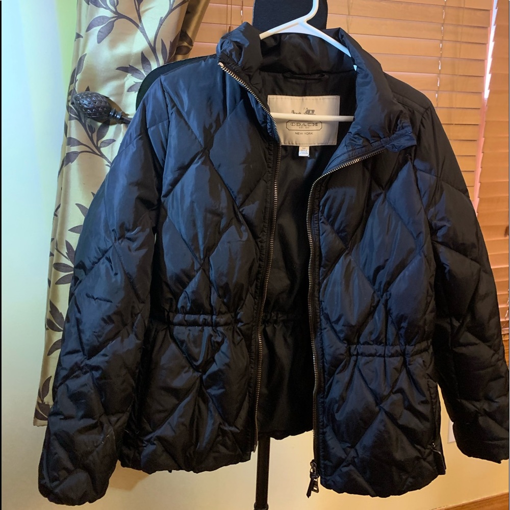 Coach puffer jacket